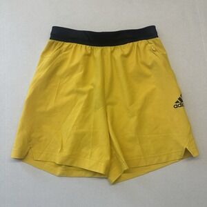 Adidas, Axis Woven 4.0, 5" Shorts Training Yellow . Size:‎ Men's Extra Small